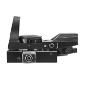 NcStar Red/Green Reflex Sight with 4 Reticles - Black