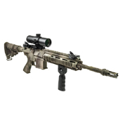 NcStar AR15 Flip-Up Rear Sight Offset - 45 Degree