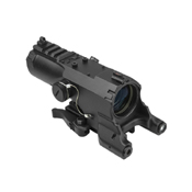 Ncstar Eco Black 4 X 34 Scope With Green Laser And Nav Led