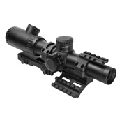 NcStar Evolution Series 1.1-4x24 Mil-Dot Scope with SPR Mount Combo