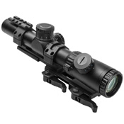 NcStar Evolution Series 1.1-4x24 Mil-Dot Scope with SPR Mount Combo