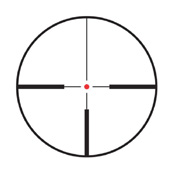 NcStar Evolution Series 1.1-4x24 Mil-Dot Scope with SPR Mount Combo