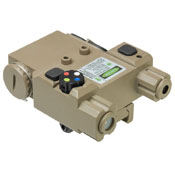 Ncstar 4 Color Nav LED Green Laser with Mount
