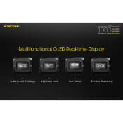 Flashlight - TUP - 1000 Lumen -  Gray