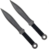 Aeroblades Throwing Knife Set 2 Piece w/Sheath
