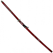 Red Serrated Steel Blade Katana