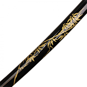 28-Inch Hand-Painted Katana