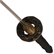 28-Inch Hand-Painted Katana