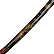 28-Inch Hand-Painted Katana