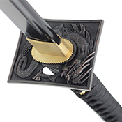 Dragon Design Tsuba Katana