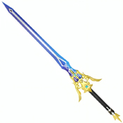46-Inch Fantasy Sword w/ Gold & Black Handle