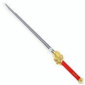 37.5-Inch Two-tone Lion Sword - Red w/ Gold Lion Guard