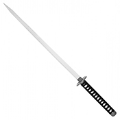 Black & White Handle Ninja Sword