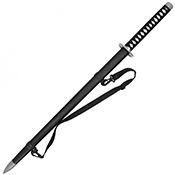 Black & White Handle Ninja Sword