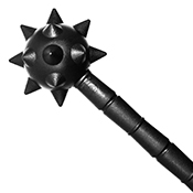 Neptune Morning Star Spiked Black Mace