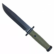 Green/Black Handle Tactical Knife