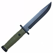 Green/Black Handle Tactical Knife