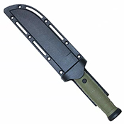 Green/Black Handle Tactical Knife