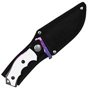 Galaxy Huntsman White ABS Handle Knife