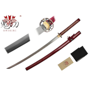 Damascus Steel Blade Katana w/ Saya