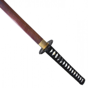 40.5'' Fire Damascus Carbon Steel Katana