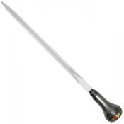 Embrace your inner pirate with the Neptune Pirate Walking Cane featuring a 4-inch skull handle. Add swagger to your step with this stylish accessory!