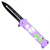 Clown Prince Purple Pocket Knife