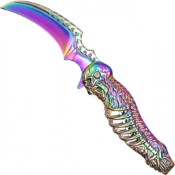 Neptune Skeleton Pocket Knife
