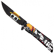 3.5 Blade Black Pocket Knife