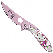 Cartoon Hello Kitty Handle Knife