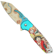 7.75'' One Piece Luffy Assisted Open Folding Knife