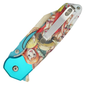 7.75'' One Piece Luffy Assisted Open Folding Knife