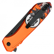 7.75'' Orange Goku Folding Knife