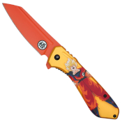 Dragon Ball Z - 7.75'' Super Saiyan Goku Folding Knife