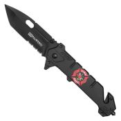8'' Milspec Tactical Fire Dept EDC Knife