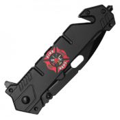 8'' Milspec Tactical Fire Dept EDC Knife