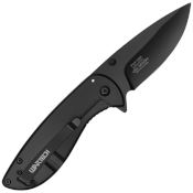7'' Wartech Black Butterfly Folding Knife