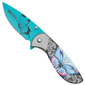 7'' Wartech Butterfly Folding Knife