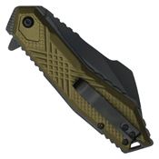 Wartech Textured 8.25 Folding Knife