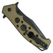 Wartech Textured 8.25 EDC Folding Pocket Knife