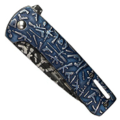 Enhance your EDC with the Neptune Pocket Folding Knife, 7 inches, featuring a stylish grey skulls design. Versatile, durable, and perfect for everyday carry. Get yours now!