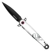 Wartech Chrome Tactical 8.5'' Folding Knife