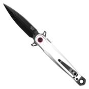 Wartech Chrome Tactical 8.5'' Folding Knife