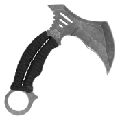 Wartech 6'' Hatchet Axe w/Sheath and Cord