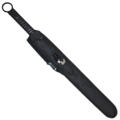 Ninja Machete Sword & Sheath and 2 Throwing Knives