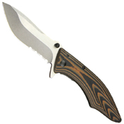 3 Inch Conquer Serrated Knife