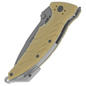OKC Extreme Rescue Folding Knife - Desert Tan Handle
