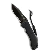 JPT 3R Drop Point Black Round Handle BS