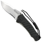 JPT 3S Drop Point Black Square Handle SS