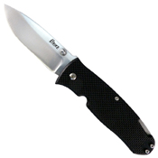 OKC Dozier Strike Black Handle Folding Knife